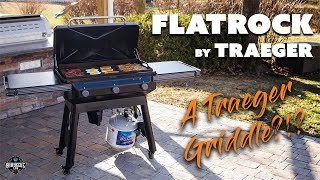 Traeger Flatrock Griddle Unboxing & First Cook | Traeger Makes A Griddle Now?!
