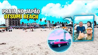 FUI PARA A PRAIA SEM ONDAS 😎 ( UTSUMI BEACH )