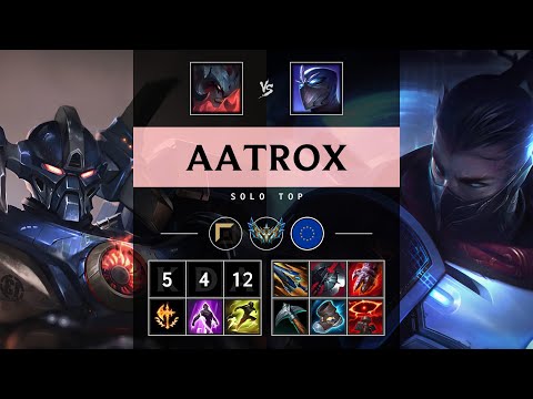 Aatrox Top vs Shen - EUW Challenger Patch 25.09