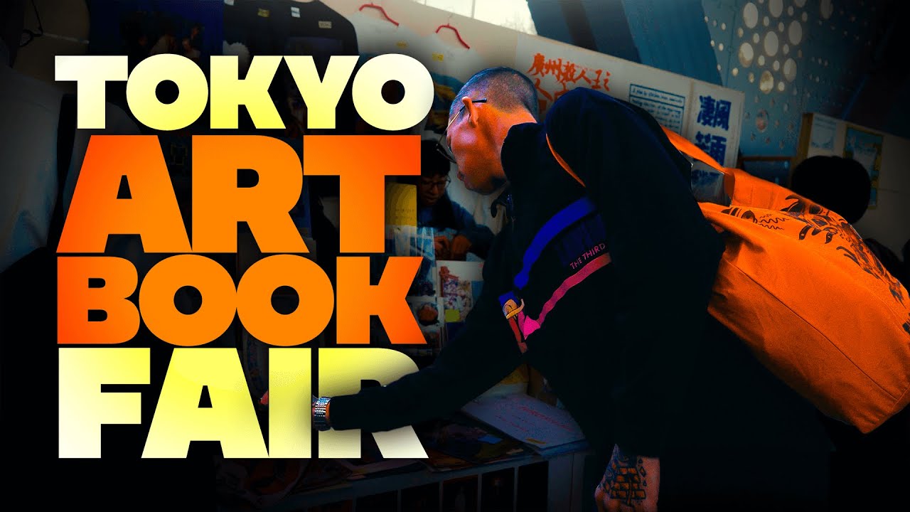 Checking out all the AMAZING Art at the Tokyo Art Book Fair!