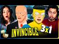 INVINCIBLE 3x1 You Re Not Laughing Now Reaction Steven Yeun J K Simmons W Jaby Koay
