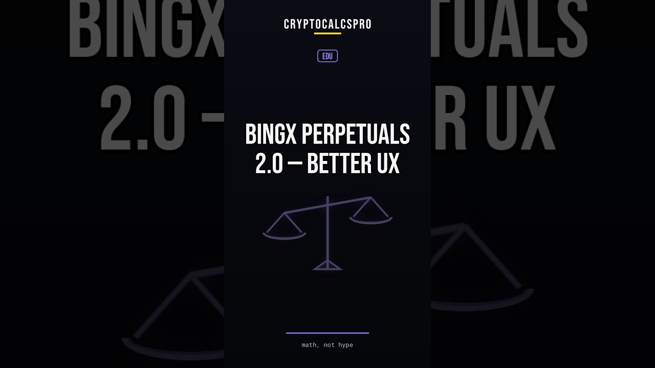 BINGX Perpetuals 2.0 — Better UX