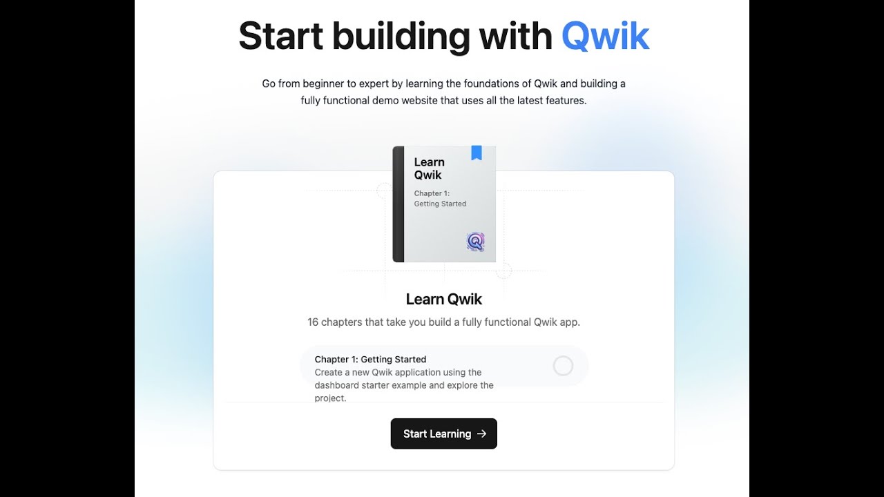 Learn-Qwik.com Chapters 1 and 2