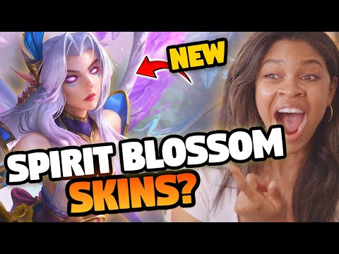I got EARLY ACCESS to the NEW Spirit Blossom Skins (with Ratings)