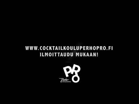 Cocktailkoulu Perho PRO