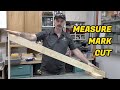 How To Make Common Rafters [Measure, Mark & Cut]