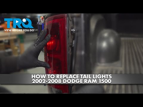 How to Replace Tail Lights 2002-2008 Dodge Ram 1500