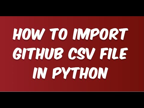 Python Tutorial Importing Files From Github