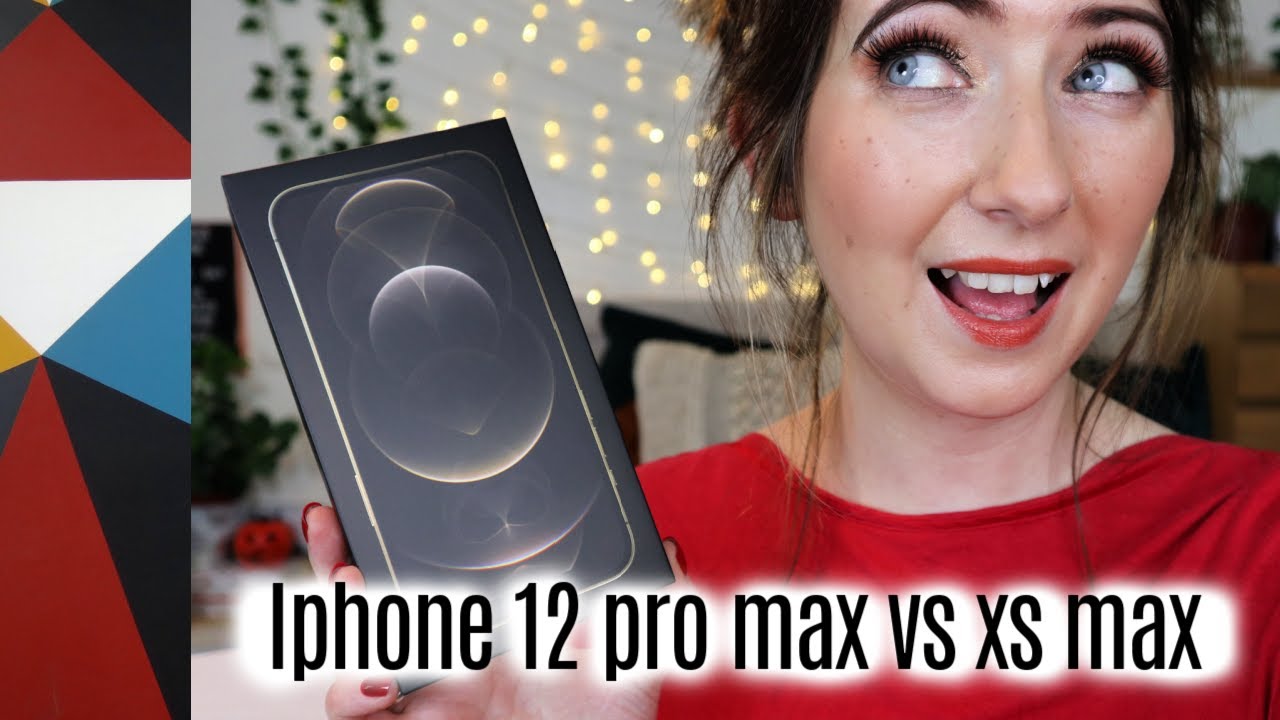 IPHONE 12 PRO MAX VS XS MAX UNBOXING AND VIDEO COMPARISON