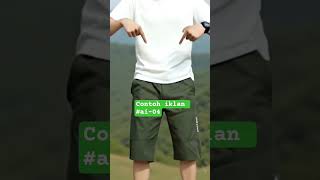 Download lagu contoh iklan celana cargo pendek bahan katun #shorts #ai mp3