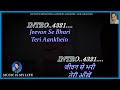 Jeevan Se Bhari Teri Aankhein Karaoke With Scrolling Lyrics Eng हिंदी
