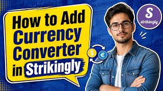 How to Add Currency Converter in Strikingly