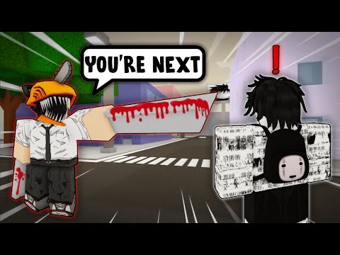 Slicing SWEATY PLAYERS as CHAINSAW MAN (Roblox Jujutsu Shenanigans)