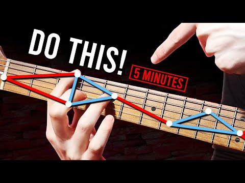 How to INSTANTLY visualize the FULL fretboard! (Guitar Lesson)