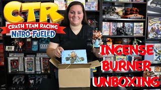 Official CRASH TEAM RACING NITRO FUELED Incense Burner (Numskull Designs) New Merchandise Unboxing