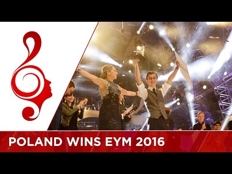 Łukasz Dyczko from Poland is the winner of Eurovision Young Musicians 2016!