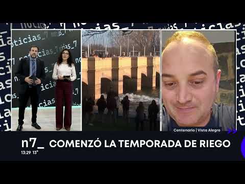 VISTA ALEGRE-CENTENARIO: COMENZÓ LA TEMPORADA DE RIEGO