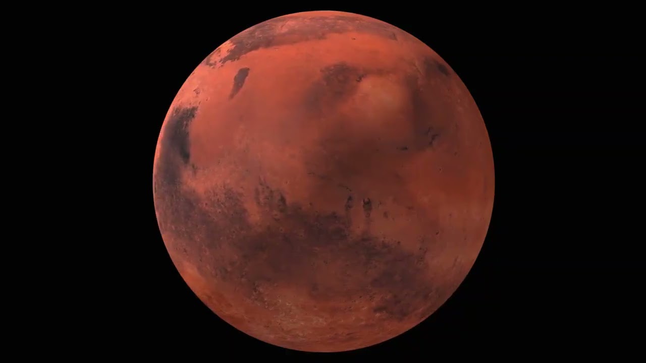 Mars 3D scene preview