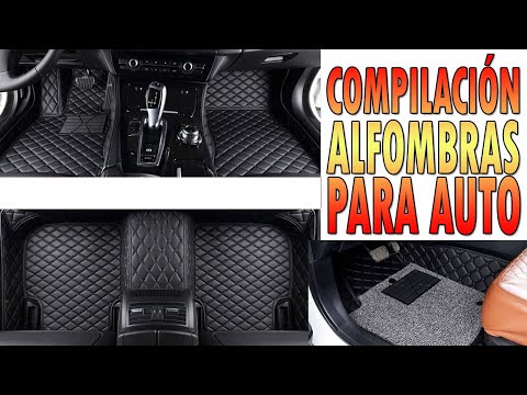 ✅ COMPILACIÓN de Alfombra y TAPETES de lujo para AUTO | 9 diferentes | Parte 1