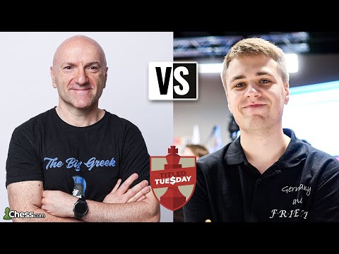 The Big Greek vs. GM Rasmus Svane