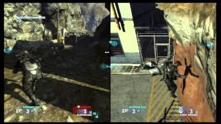 Splinter Cell Blacklist: Grim Mission 2 Border Crossing - Split Screen Gameplay