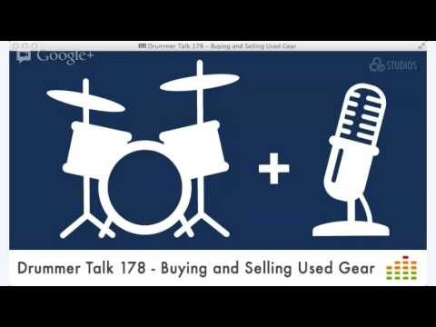 Drummer Talk 178 - Buying and Selling USed Gear