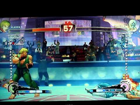 SSF4: Momochi (Ken) vs juzasmz (El Fuerte) - Japanese XBL ranked