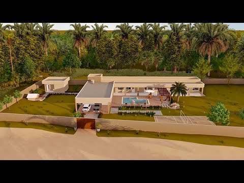 L-SHAPED COUNTRY HOUSE WITH 4 BEDROOMS | MORE INFORMATION IN THE DESCRIPTION LINK - YT3021