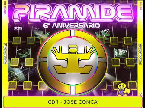 Piramide  | 6° Aniversario | JOSE CONCA - JOHN CORE - BOLO Y URI - BATISTE +2CD`S + TRACKLIST