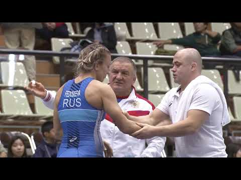 Final 5-6 WW - 65 kg: O. CHUDYK (UKR) v. N. FEDOSEEVA (RUS)