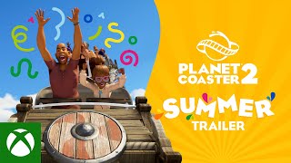 Planet Coaster 2 - Summer Trailer Trailer