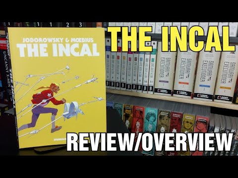 THE INCAL Review/Overview by Jodorowsky and Moebius - Humanoids Comics! Best Sci fi Comics!