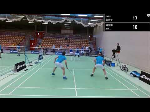 1. Herrendoppel Askö Traun BSC 70 Linz