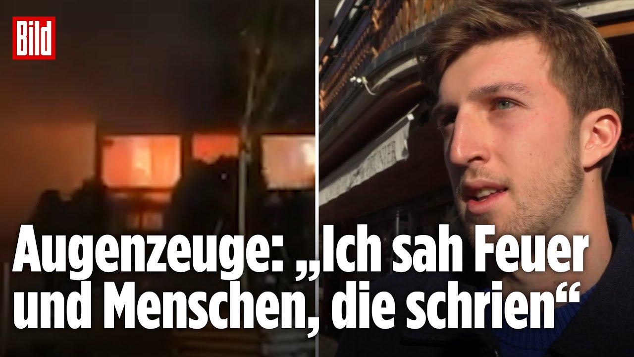 FEUER-DRAMA IN CRANS-MONTANA: Augenzeuge berichtet von Panik und Chaos in Bar „Le Constellation“
