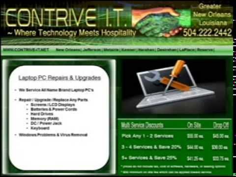 Local [Laptop] Computer Repair Shop in [New Orleans] | Contrive I.T.