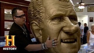 Pawn Stars: Gigantic Nixon Head | History