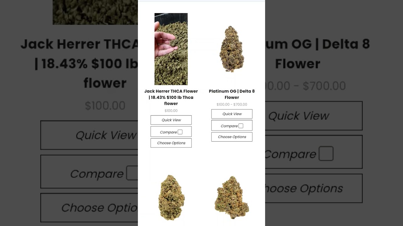 Cheapest Price THCA Flower Wholesale Best Online Dispensary Buy A Pound $100