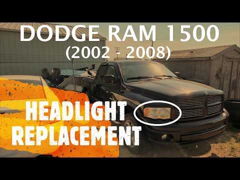 Dodge Ram 1500 - HEADLIGHT REPLACEMENT / REMOVAL (2002 - 2008)