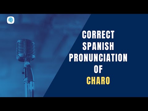 How to pronounce 'Alphabets' (Charo) in Spanish? | Spanish Pronunciation