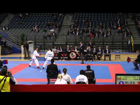WKF 2010-10-29 Female Team USA [2] - AUT [0] Part 3.MTS
