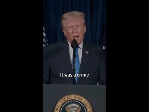 President Trump says D.C. shooter was 'flown in' by Biden