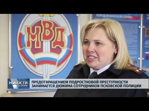 31.05.2019 / Предотвращением подростковой преступности в Пскове занимается дюжина полицейских