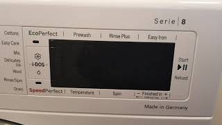Replacing the rubber door boot on a six month old Bosch Serie 8 washing machine — Part 1 of 16 shorts