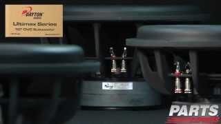 Dayton Audio Ultimax DVC Subwoofers
