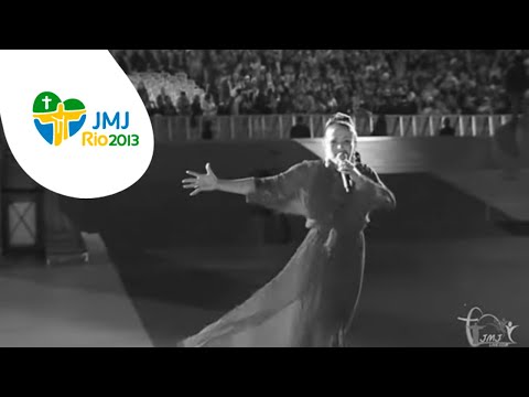 Ziza Fernandes canta para o Papa Francisco • JMJ Rio2013 | Peregrino Incansável