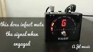 Video thumbnail for The DeadBeat Sound Chromatic Tuner! by Aaron J Livecchi