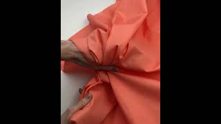 22137 Поплин цвет Персиковый 110 гр/м2, 144 см на YouTube