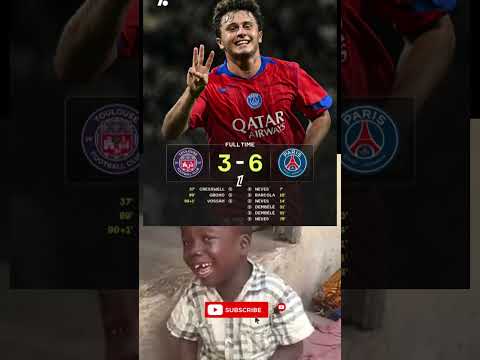 Two B-Kicks & Dembélé Double: PSG Light Up Toulouse 6-3!