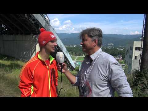 Andreas Wank in Hakuba