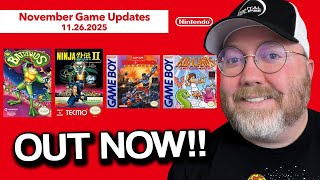 FINALLY! Great NES and Game Boy games added to Switch Online 11/26/25